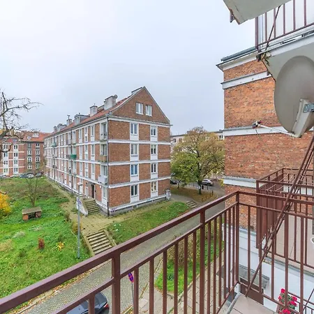 Z Balkonem, 150m Od Dworca Glowny Appartamento Danzica