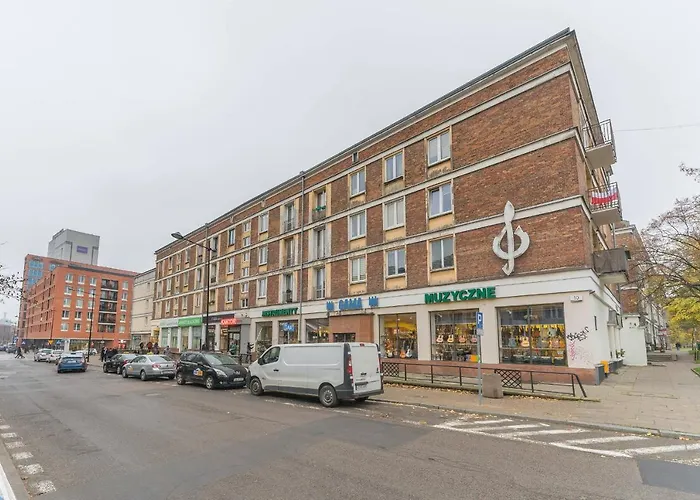 Z Balkonem, 150m Od Dworca Glowny דירה