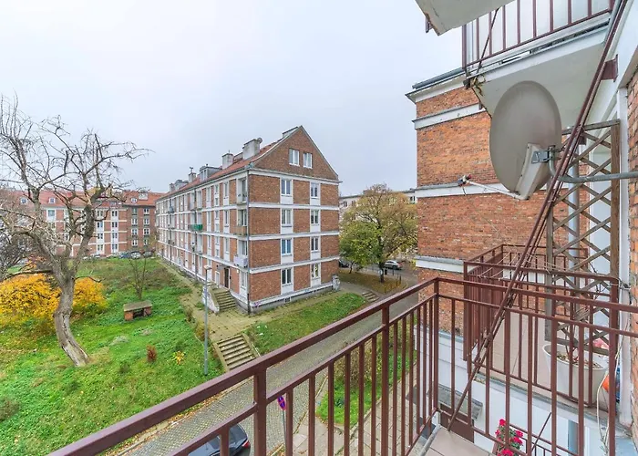 Przytulne Z Balkonem, 150m Od Dworca Główny Apartamento Gdansk